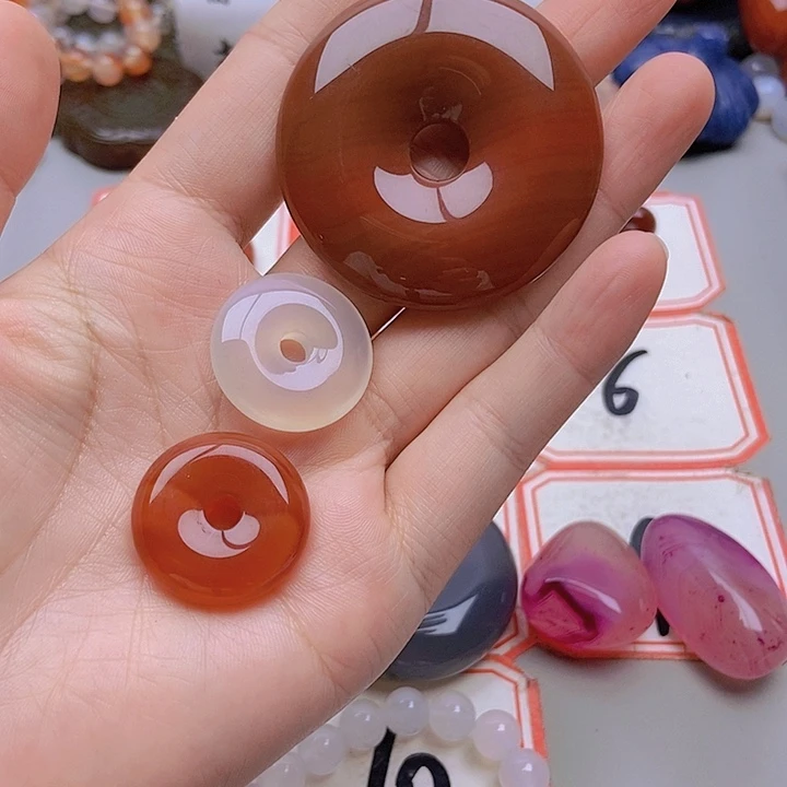 【闪购商品】未镶嵌玛瑙/玉髓珠宝半成品好**体
