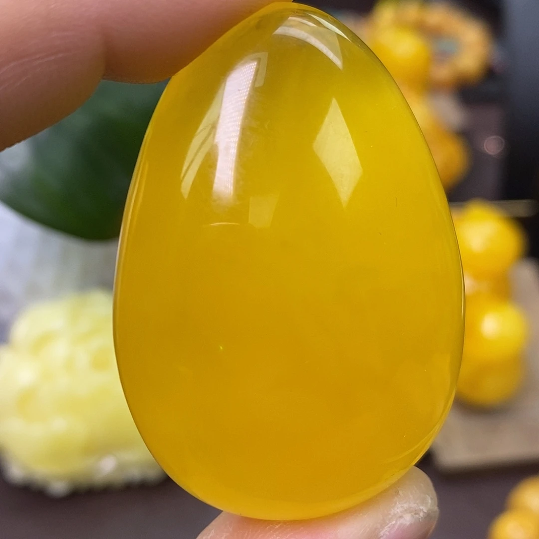 蜜蜡未镶嵌珠宝奇石蜜蜡水滴吊坠假一赔十