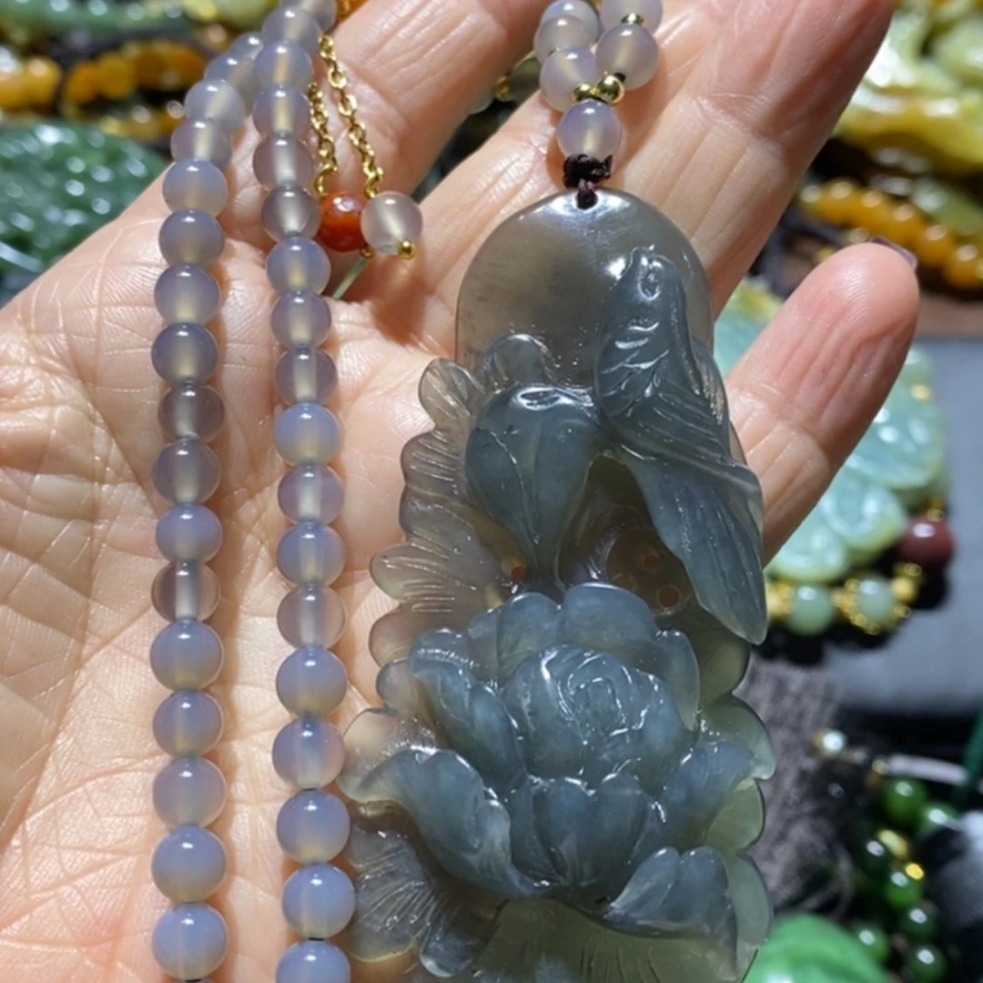 【闪购商品】岫玉毛衣链未镶嵌