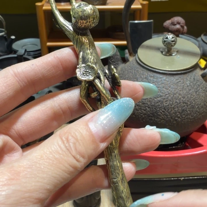 铜中古工艺品，摆件