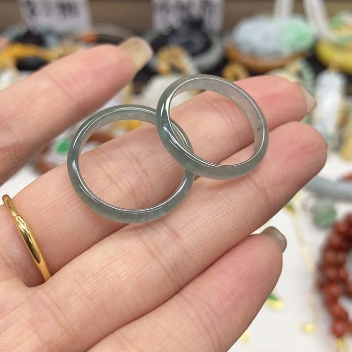 未镶嵌戒指翡翠戒指7