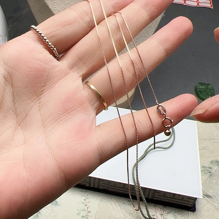 和田玉银S925镶嵌颈饰12