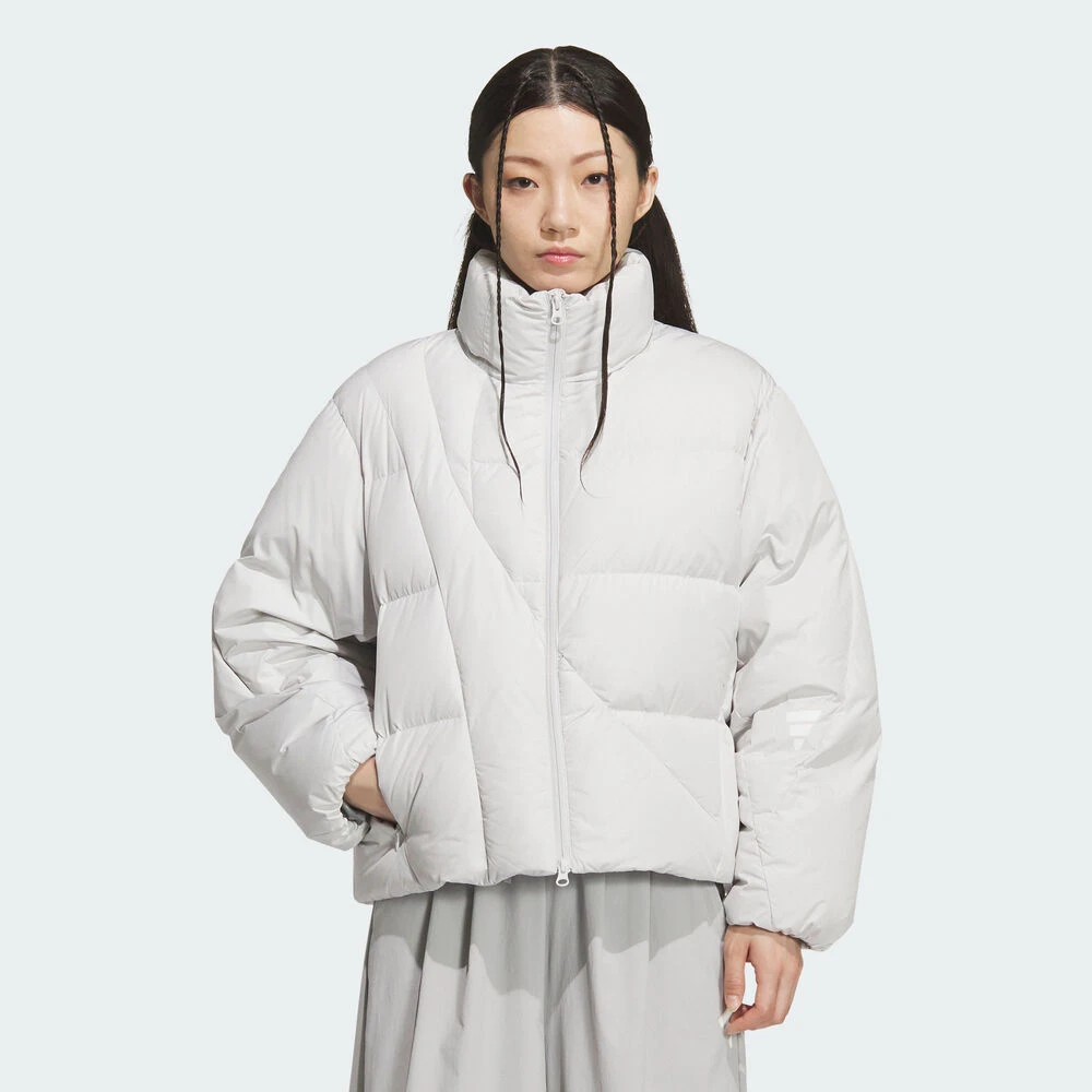 【滔搏联动】adidas阿迪达斯女子FUSTL W DJK1羽绒服KH1470