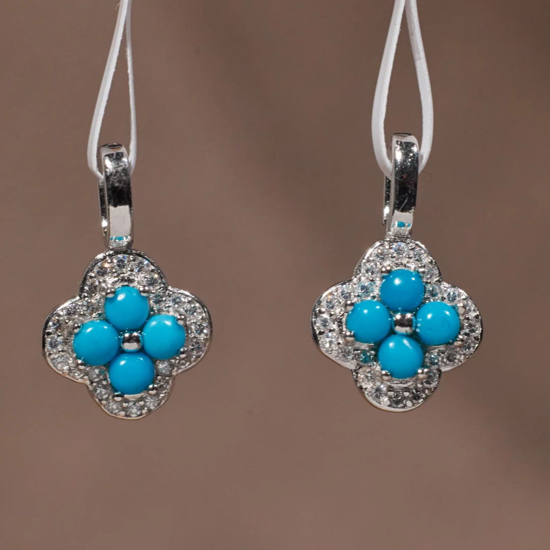 【歪歪】四叶草*松石吊坠*（多样性发其一）W9241