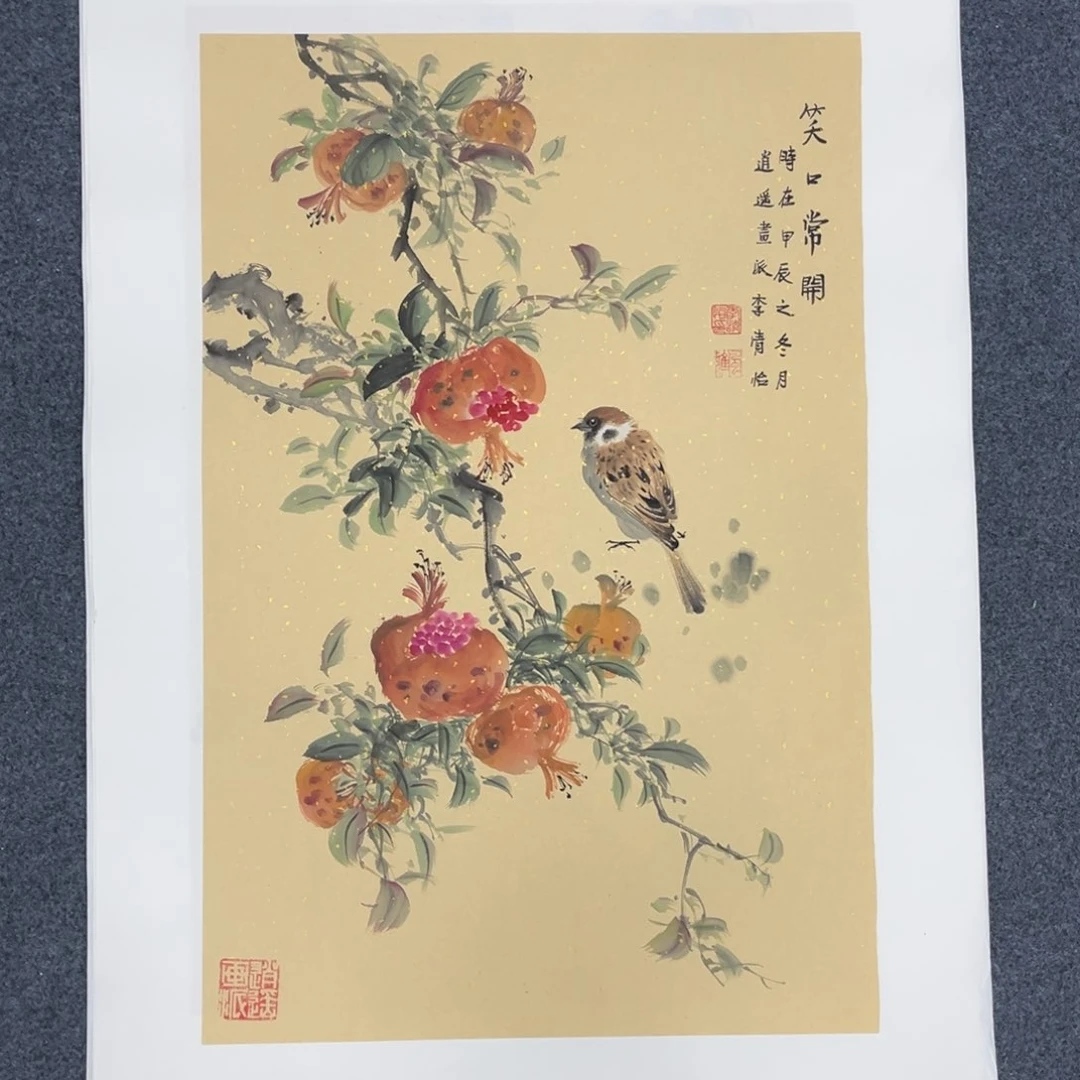 国画手绘画作品和绘画