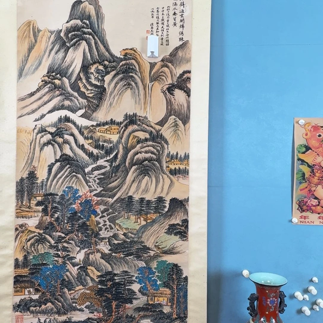 年画花瓶等装饰品