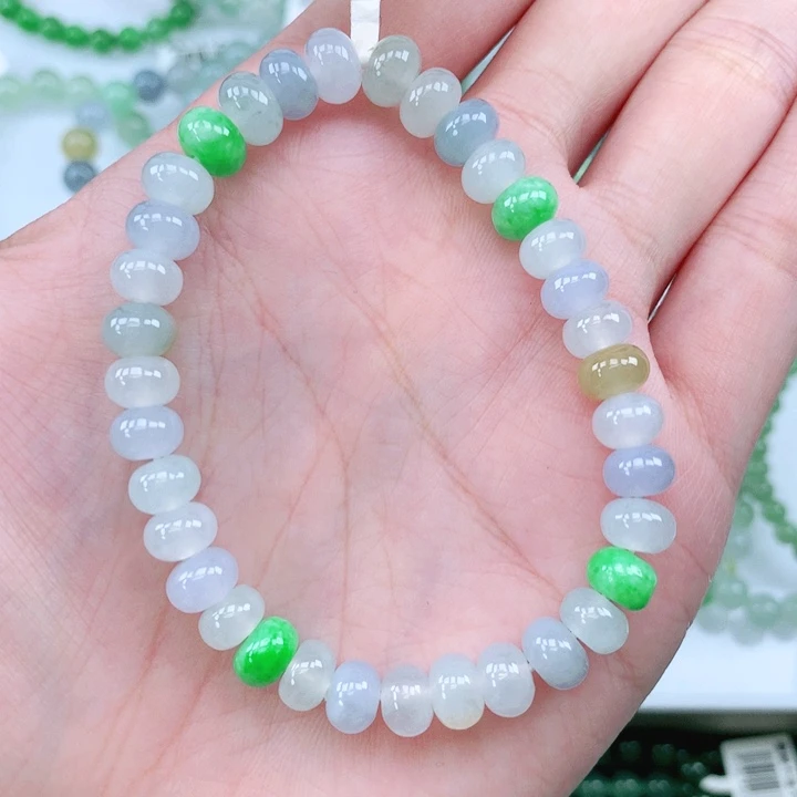 未镶嵌手链翡翠翡翠