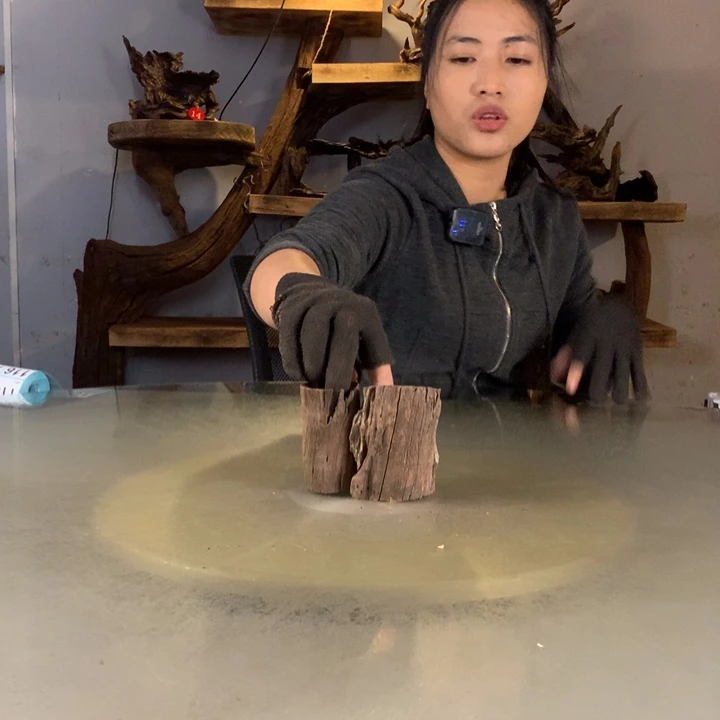 会****天然云南紫柚木会黄水
