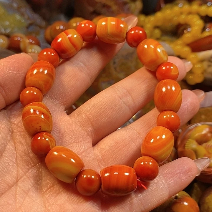 玛瑙/玉髓手链未镶嵌用****1