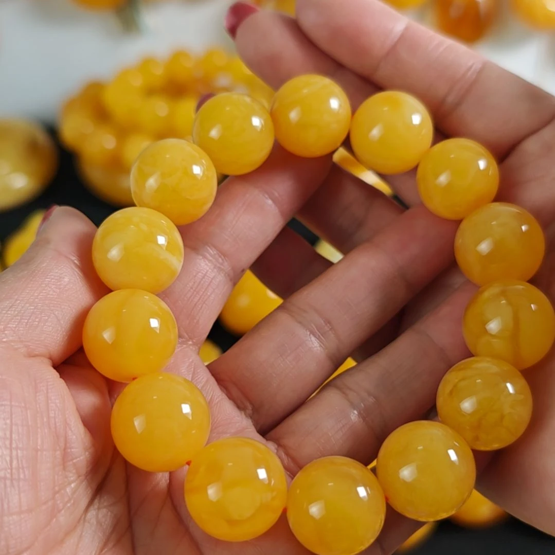 手串蜜蜡未镶嵌手串17十