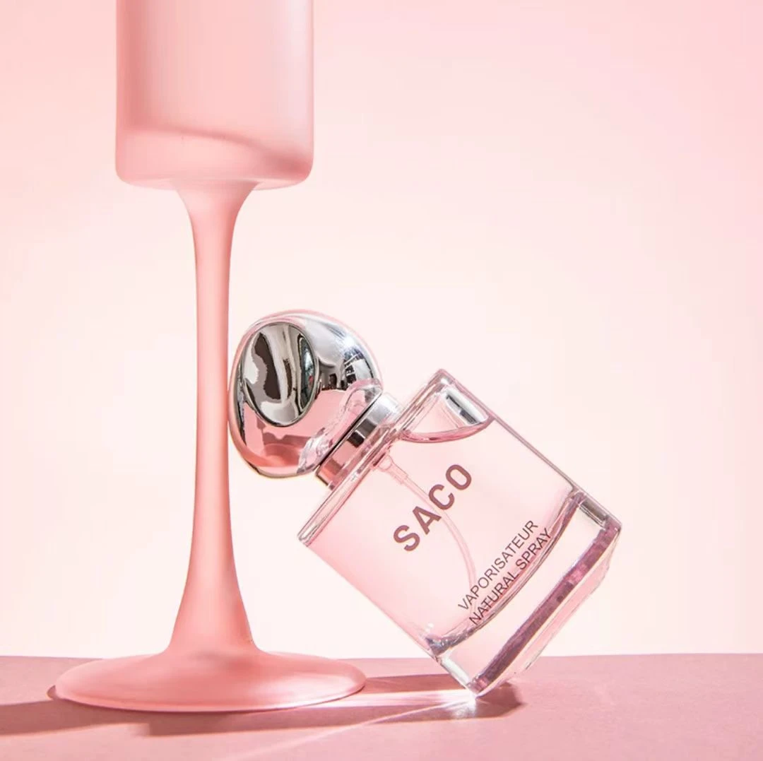 SACO【粉钻50ml】女士香水持久留留清新自然经典好闻 自主品牌