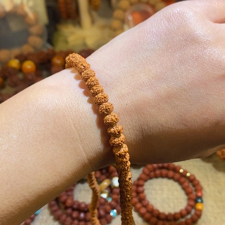 金刚菩提手串75原籽单圈