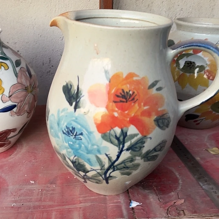 微瑕景德镇手工陶瓷花瓶