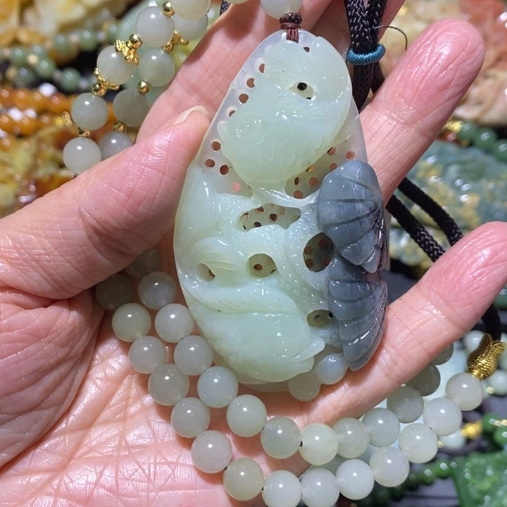 岫玉岫玉吊坠未镶嵌