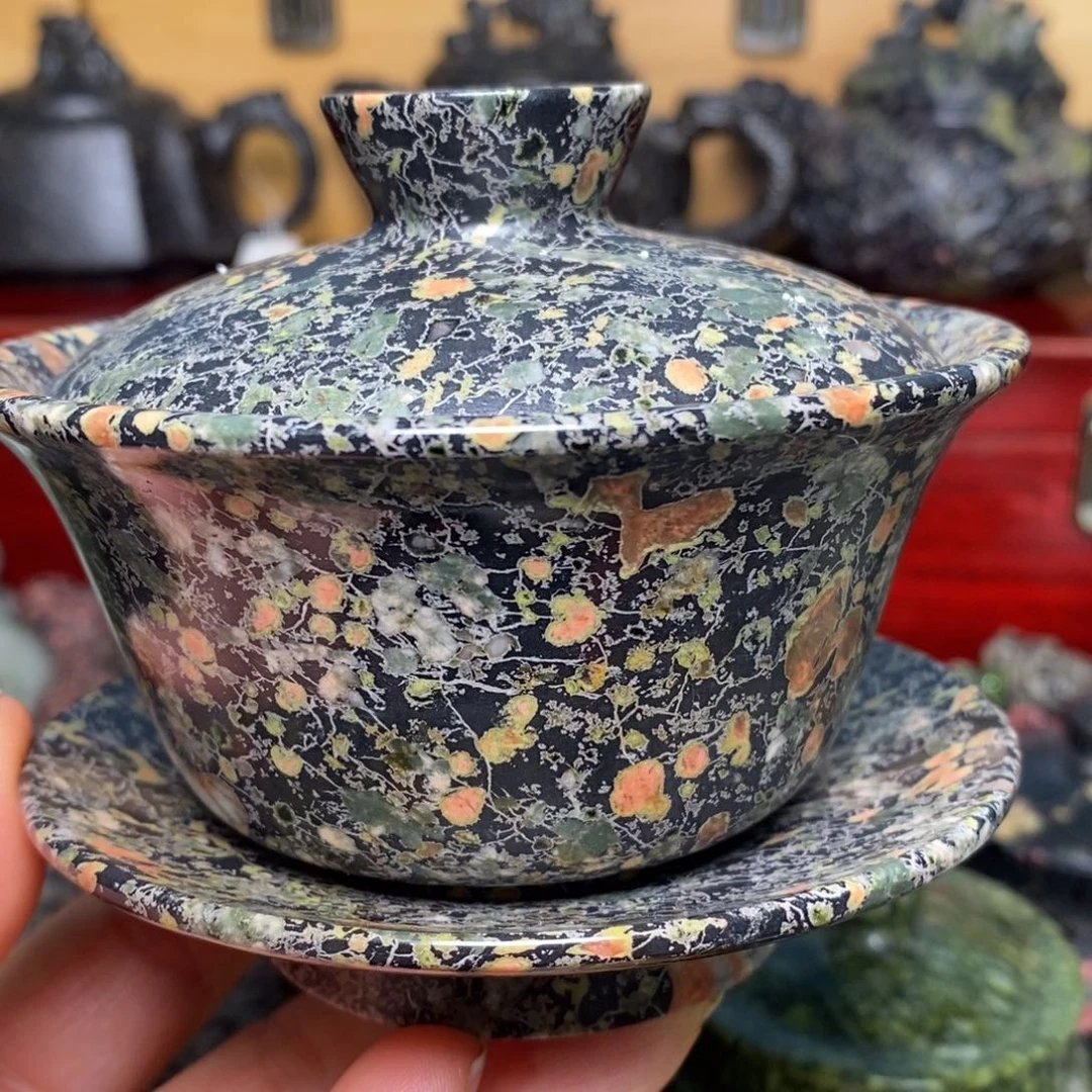 梅花玉福利款盖碗150cc