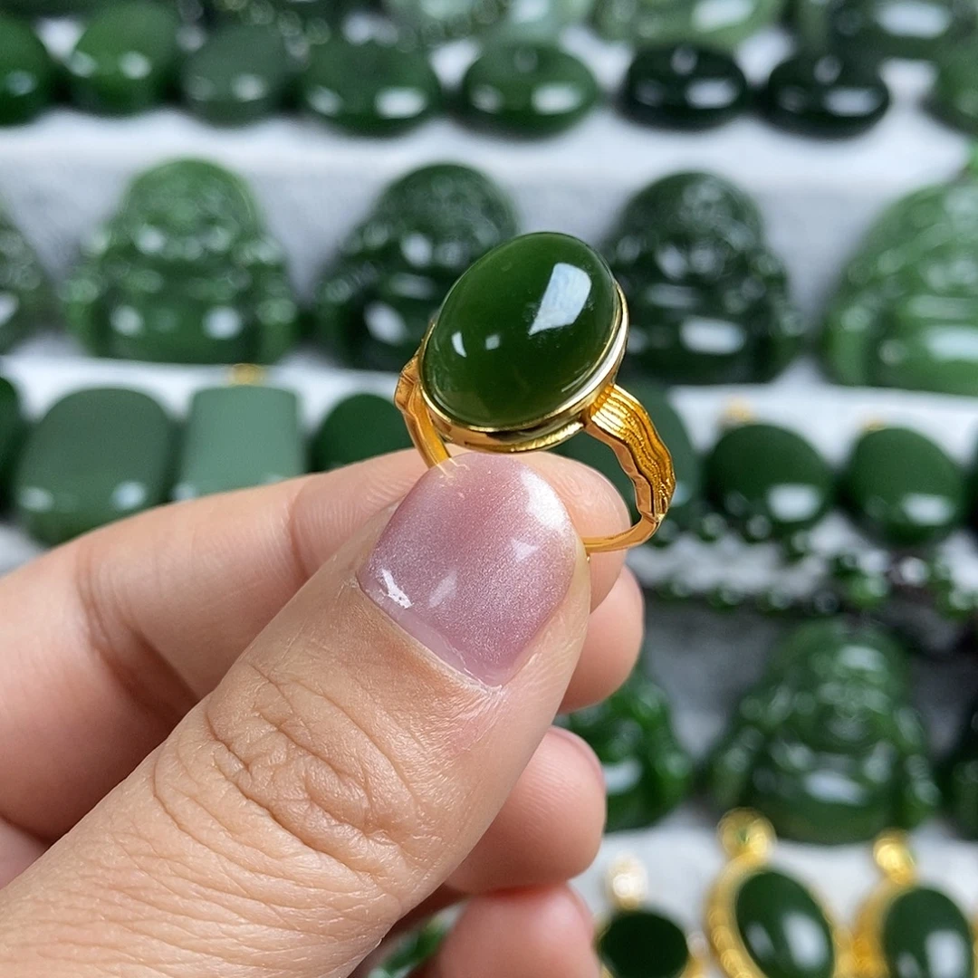 和田玉（碧玉）未镶嵌颈饰