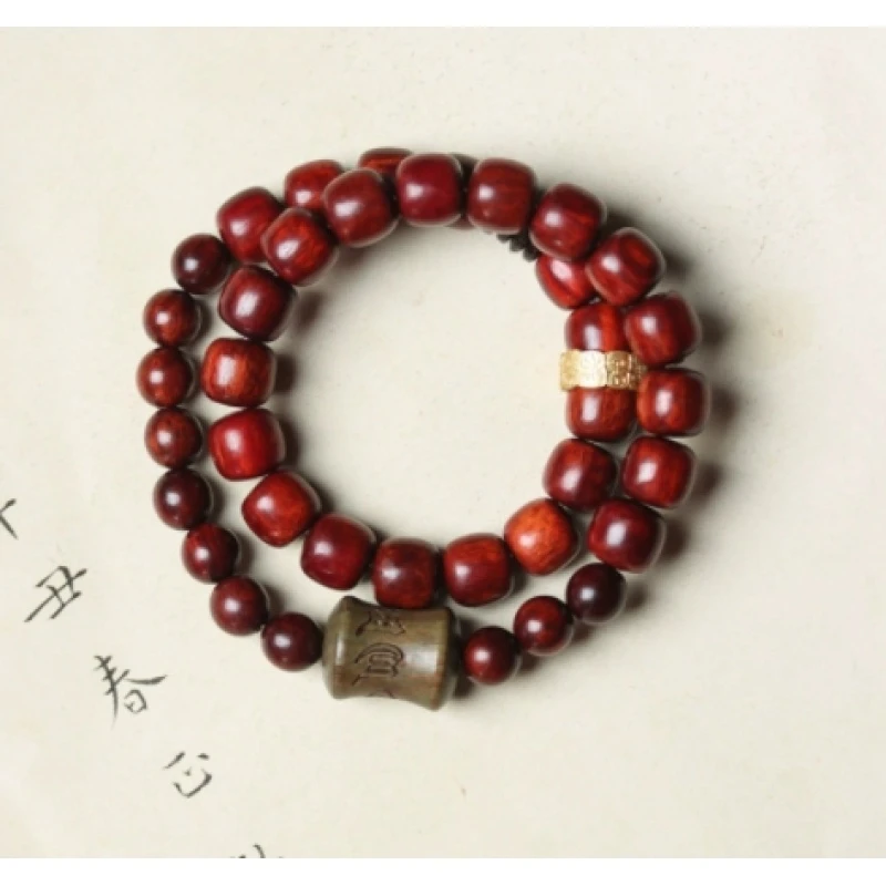349 精品手串 9mm （没盒子） 小叶紫檀