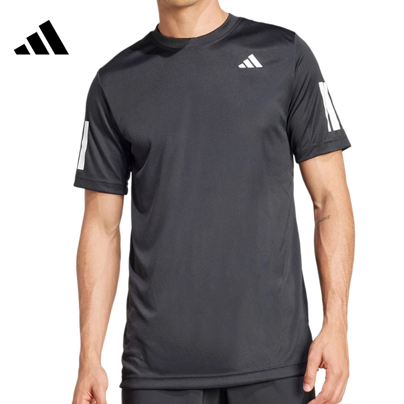 adidas/阿迪达斯夏季速干男子健身运动休闲训练短袖T恤JG0978