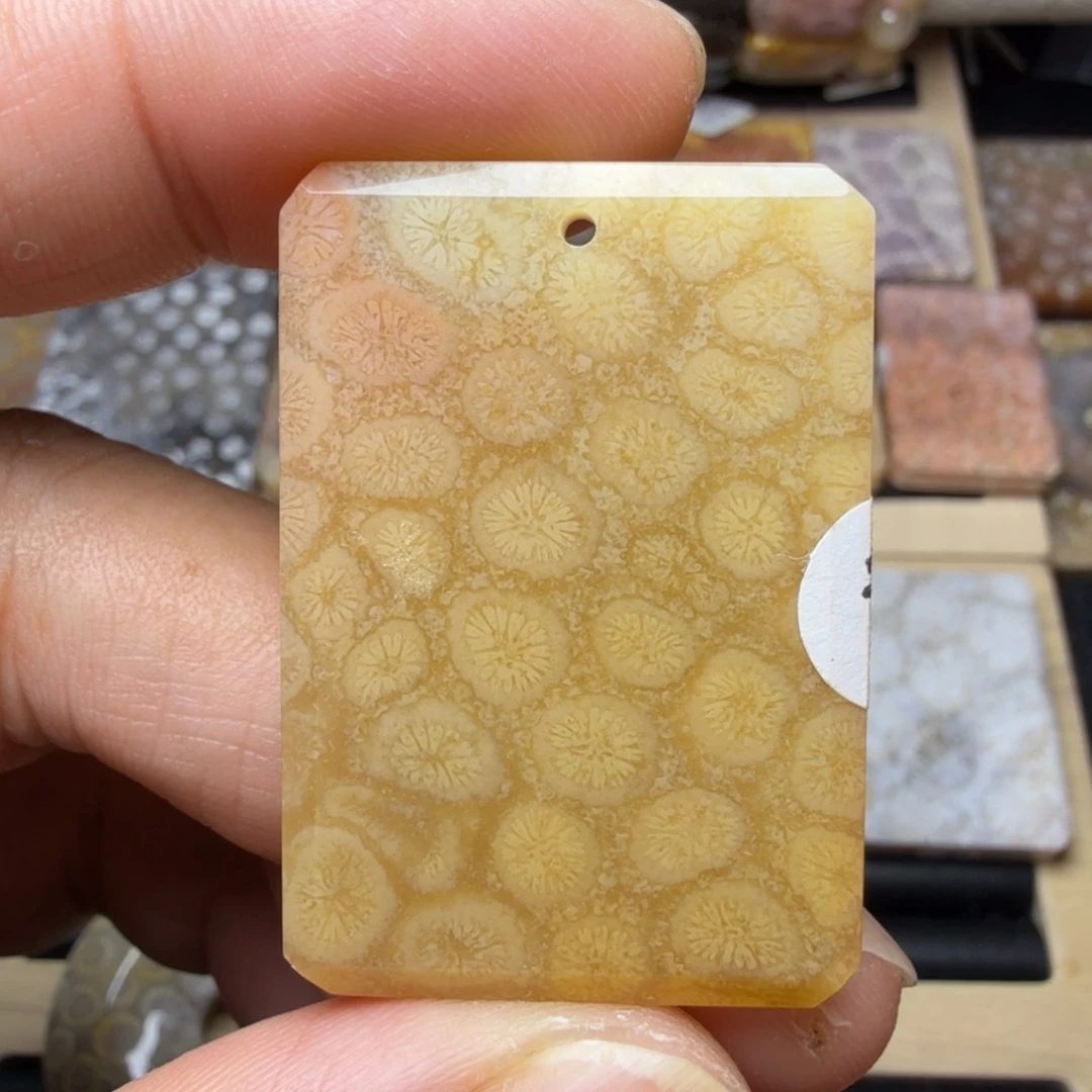 硅化玉未镶嵌纯天然色有机玉石保真色
