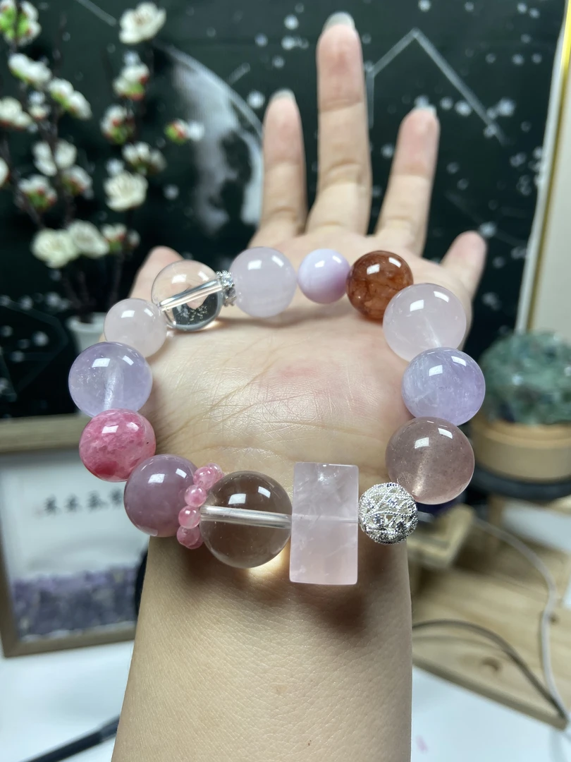 高品质天然多宝手链PL162