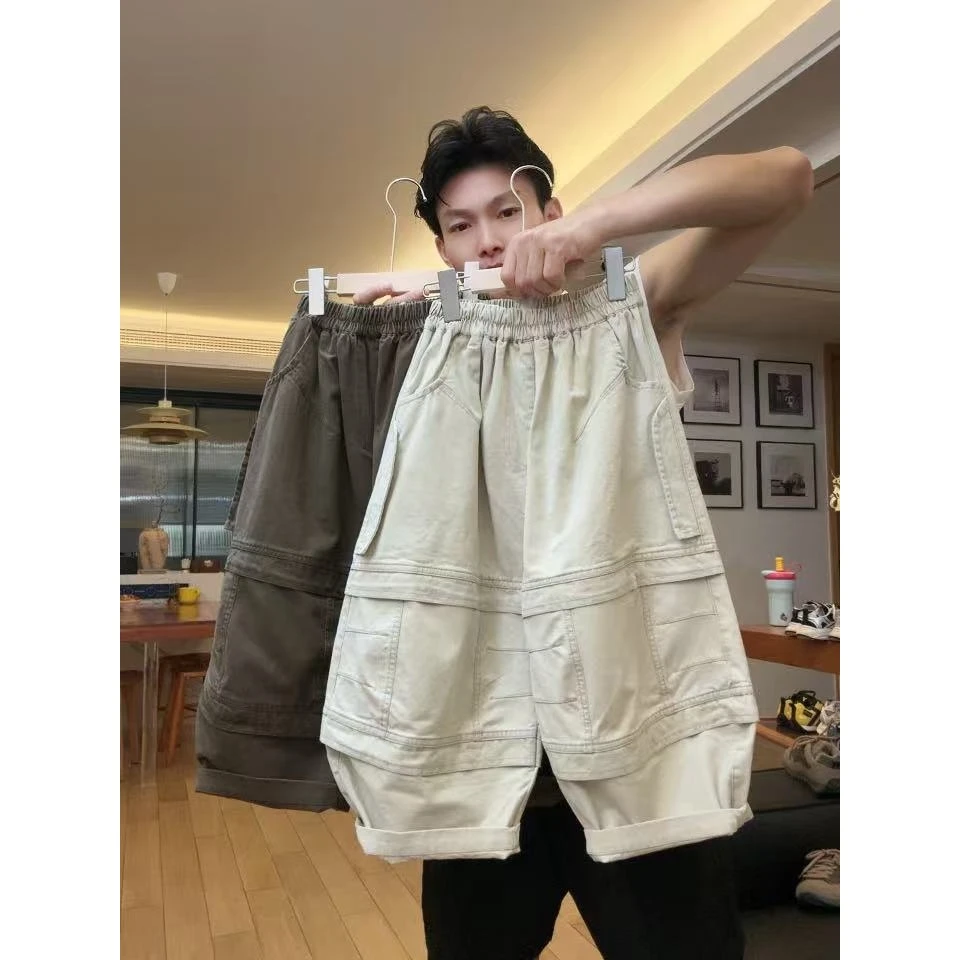 儿童休闲裤2025秋季新款男女童洋气百搭韩版工装裤潮流复古长裤潮