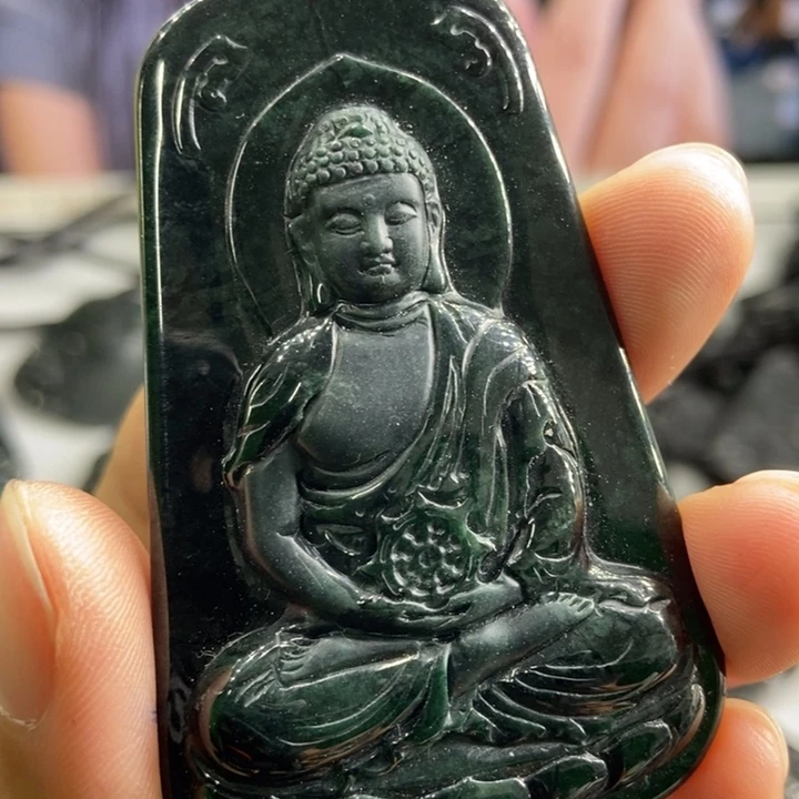 吊坠(不含链)未镶嵌翡翠团**圆C138