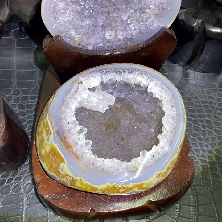 未镶嵌珠宝半成品水晶聚宝盆