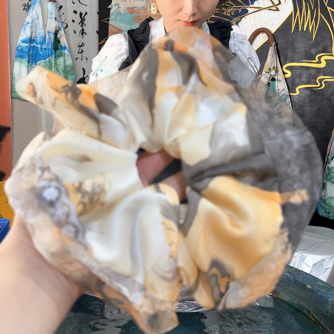 030精品蕾丝发圈手作