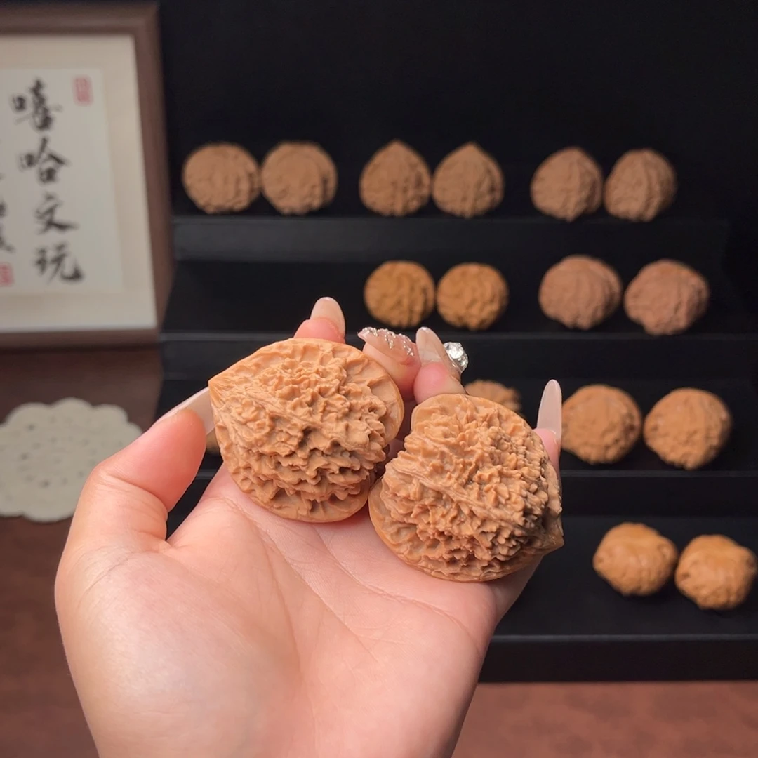 吊坠文玩核桃满天星43