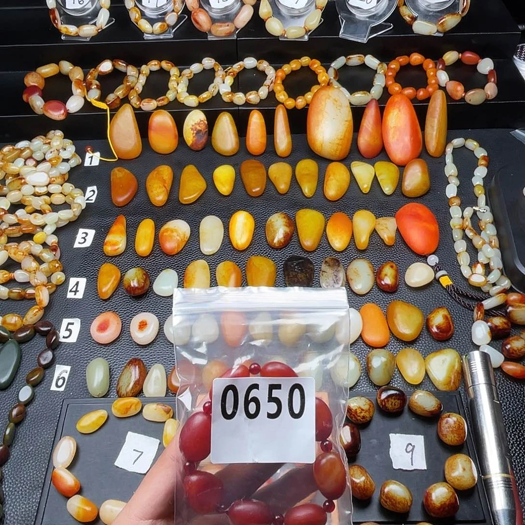 和田玉手串未镶嵌M**赵