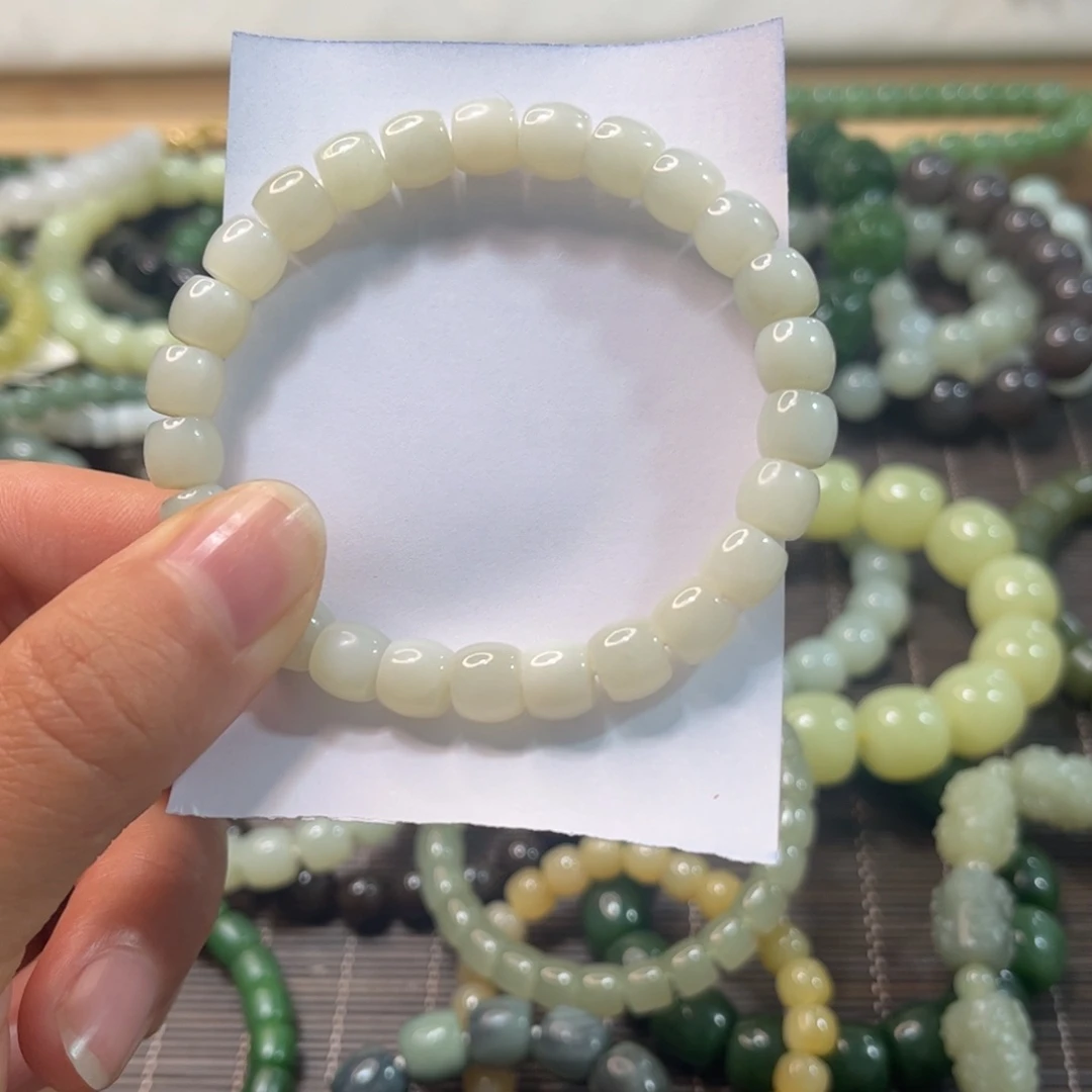 和田玉手链未镶嵌