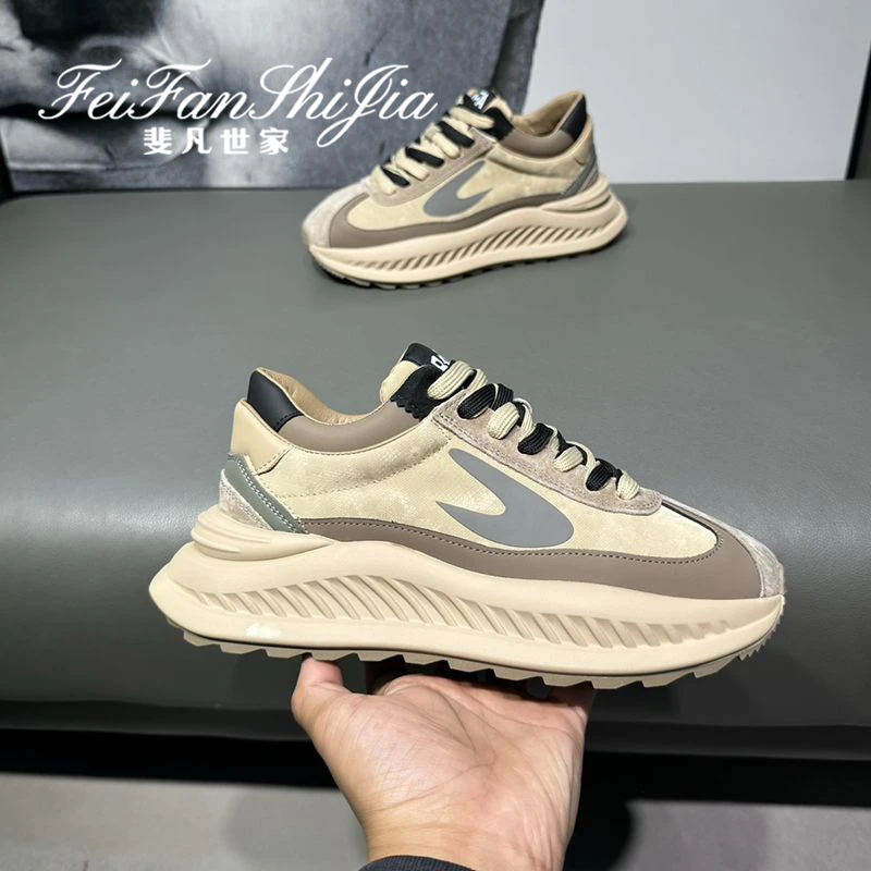 老爹鞋男款爆款2025新款鞋子男款秋冬季厚底运动休闲百搭韩版潮鞋