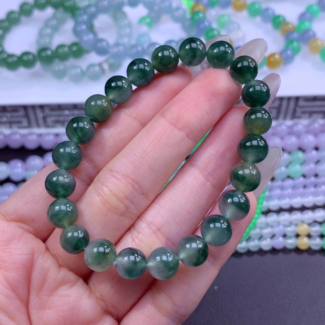 翡翠未镶嵌手链翡翠