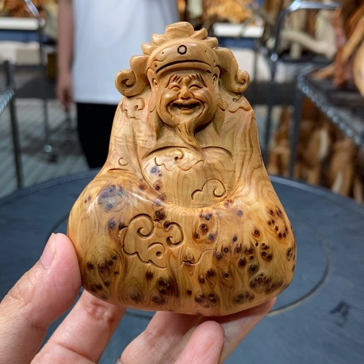 柏木（崖柏）手把件