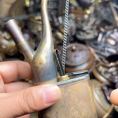 铜制文玩把玩物件