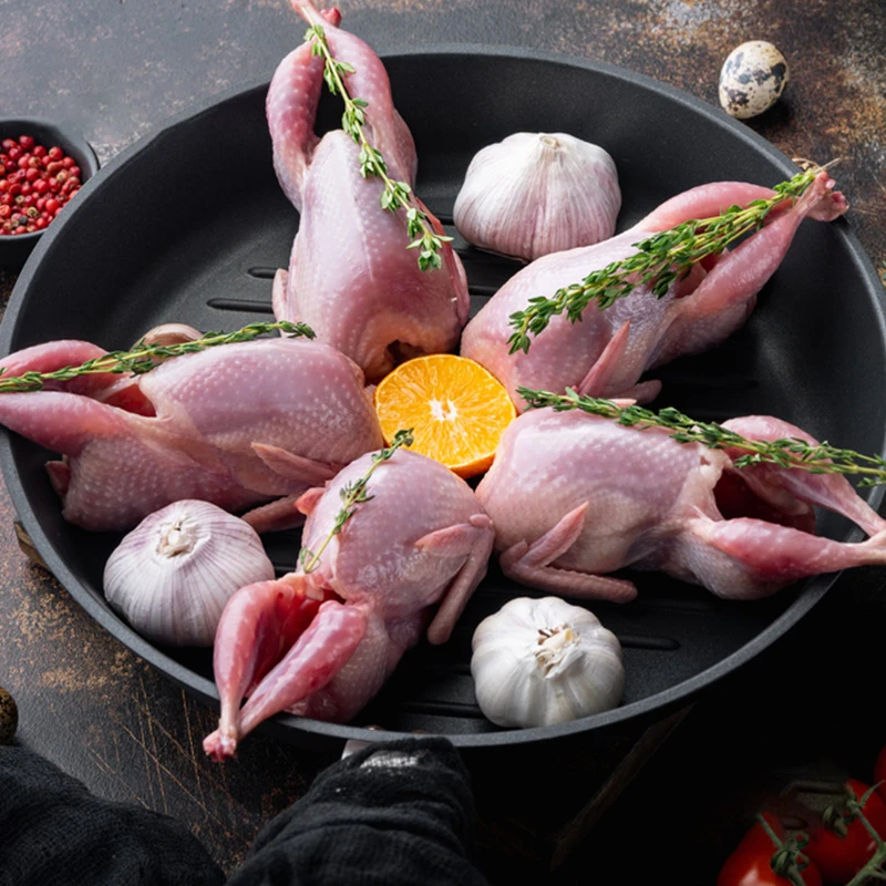 【鹌鹑】农家散养鹌鹑新鲜现杀散养粮食顺丰包邮乳嫩生鲜冷冻鹌鹑肉