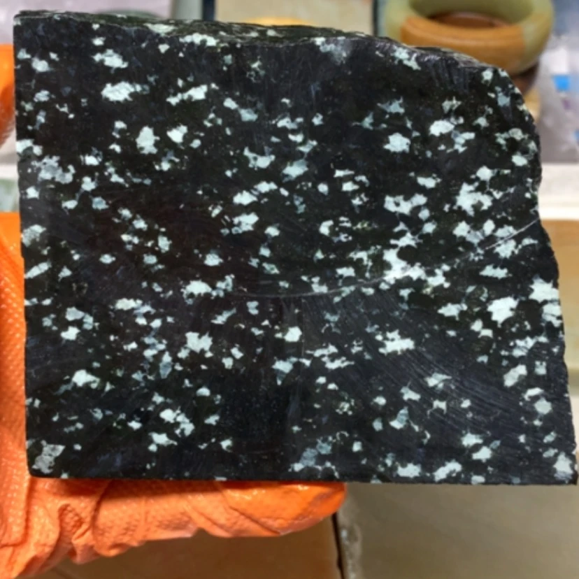 【闪购商品】未镶嵌手镯石英质玉暗夜霜花