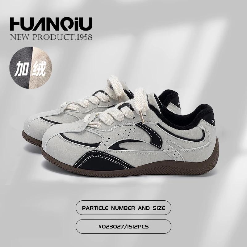 环球爆款内增高女款赛车鞋冬季新款2025百搭加绒休闲校园学生女鞋