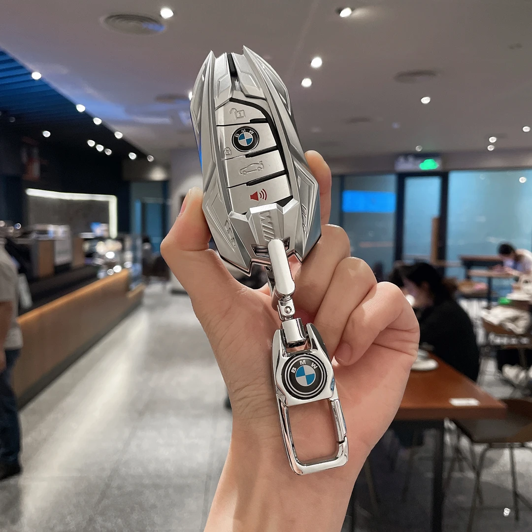 宝马钥匙套3系5系25款325li刀锋530li新X3X5壳三系五系X1X7高级感