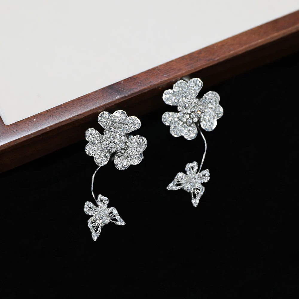 RH336新娘优选新娘手工耳骨夹头饰饰品