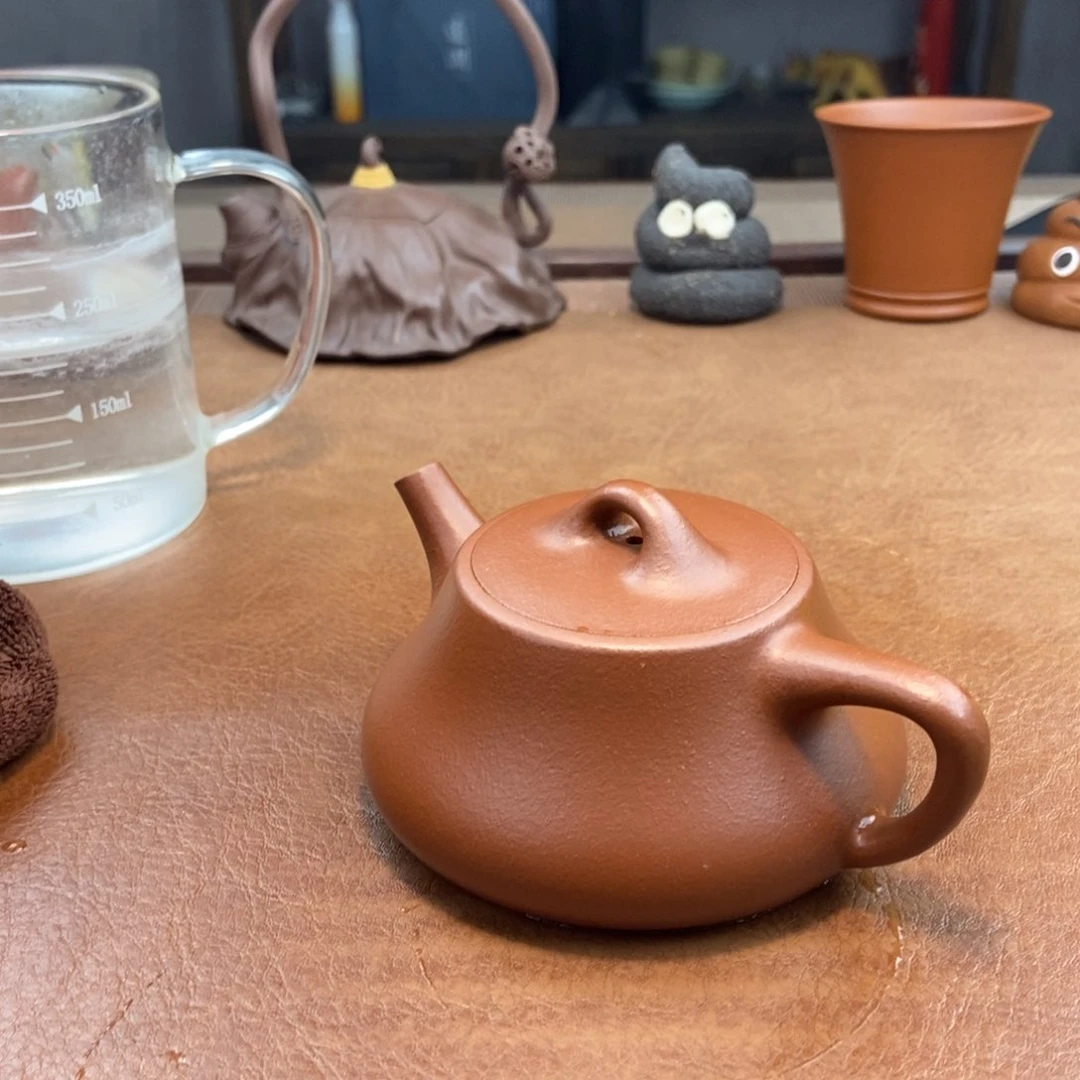 紫砂茶壶石瓢紫砂壶