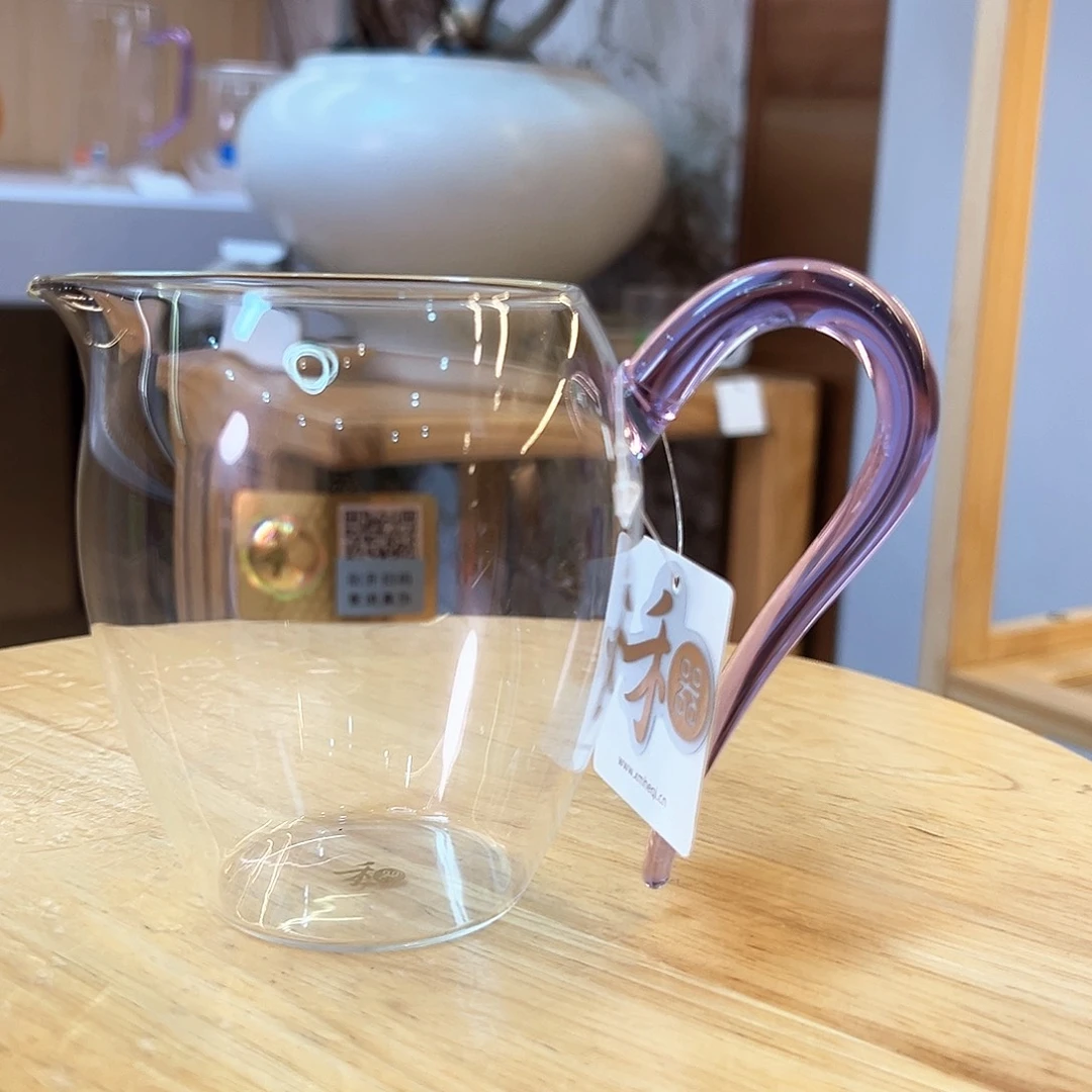 禾器怡然公道杯浅紫色