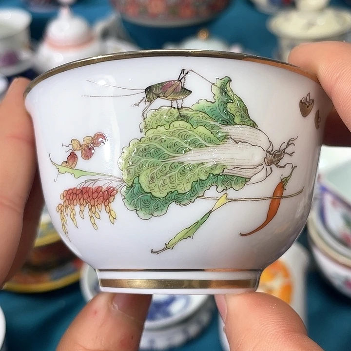 景德镇陶瓷艺术主人杯12344