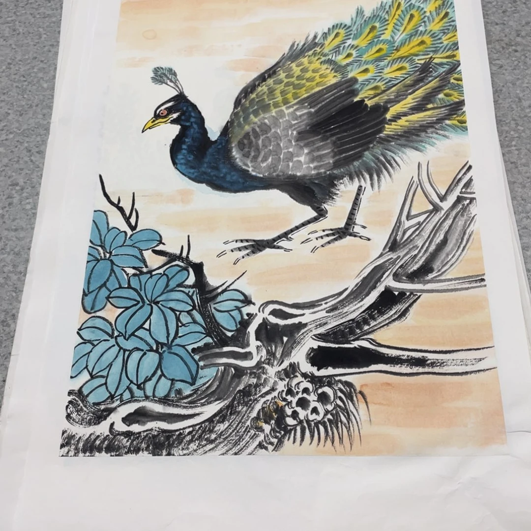 国画2平尺国画作品