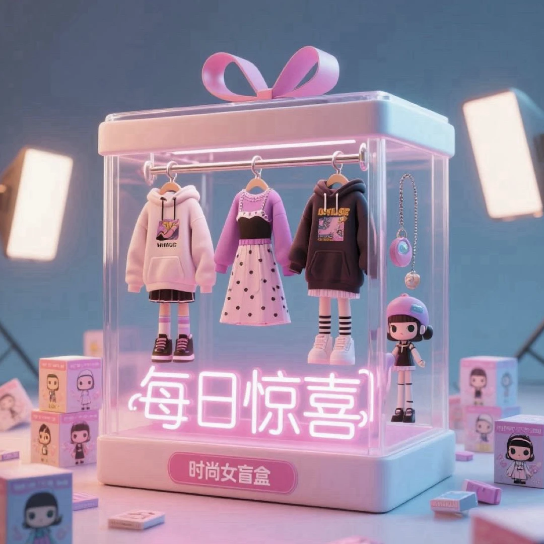 屿木服装的女装盲盒