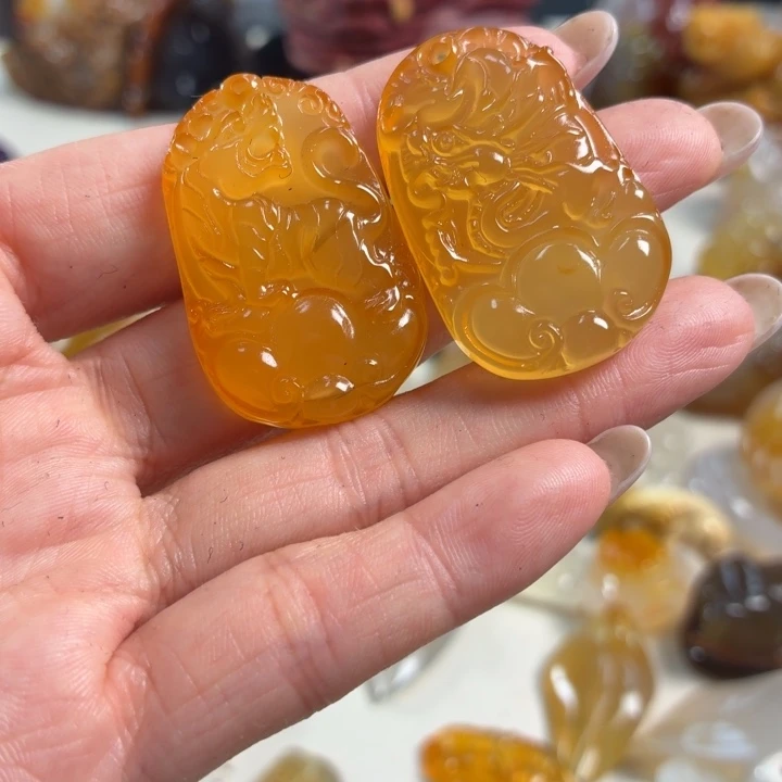 未镶嵌吊坠(不含链)玛瑙/玉髓