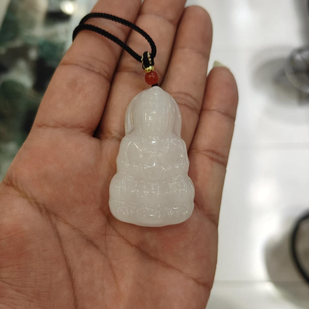 天山翠观音吊坠精美百搭多样性拍一发一