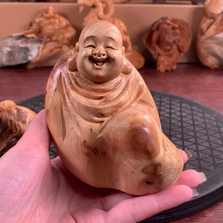 柏木（崖柏）根雕摆件