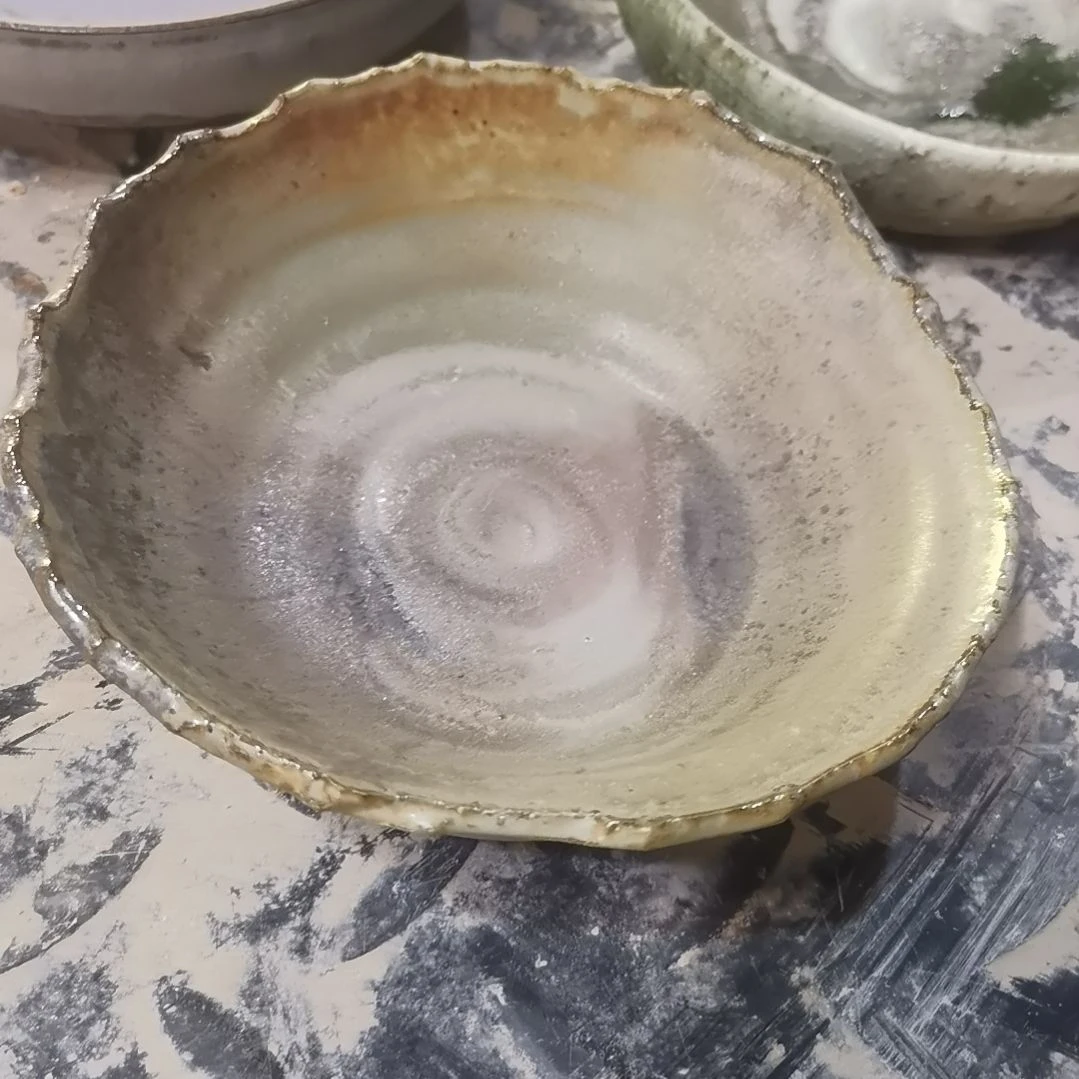 蓝***开摆件手工高温原矿窑变新品福利