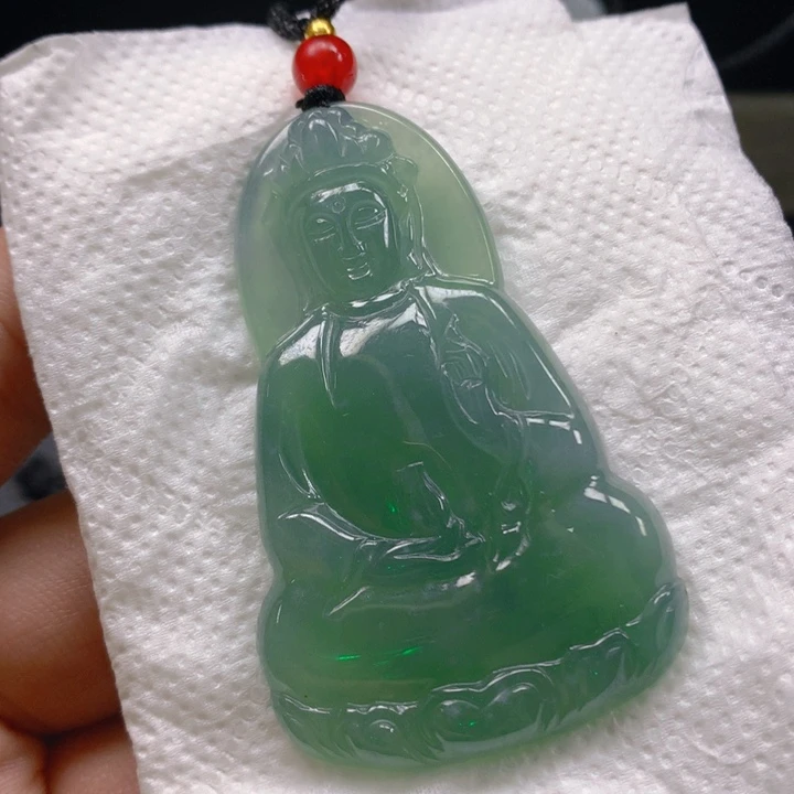 翡翠未镶嵌挂件翡翠